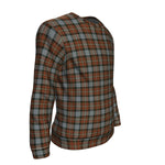 Scotstee Shop Tartan Plaid Sweatshirt, plaid sweatshirt, christmas sweatshirt, christmas sweatshirt womens, mens christmas sweatshirt, buffalo plaid sweatshirt,Clan Fergusson Weathered Sweatshirt