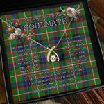 To My Beautiful Soulmate Necklace In Your Eyes I Have Found My Home Clan Reid Tartan Wishbone Dancing Necklace