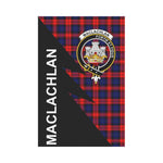 Scotstee Shop MacLachlan  Tartan Garden Flag - Flash Style