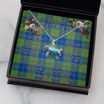 Sea Turtle Necklace To My Beautiful Soulmate Necklace In Your Eyes I Have Found My Home Clan Barclay Hunting Ancient Tartan Blue Turtle Necklace
