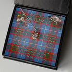 To My Beautiful Soulmate Necklace In Your Eyes I Have Found My Home Clan Trotter Tartan Crown Pendant Necklace