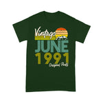 Vintage Since June 1991 Birthday Gift Birthday Shirt 30th birthday shirts - Scotstee Shop