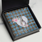 Rising Phoenix Necklace - Valentine Necklace Clan Anderson Tartan Gift for Girlfriend, Gift for My Wife Rising Phoenix Necklace