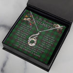 To My Beautiful Soulmate Necklace In Your Eyes I Have Found My Home Clan Anstruther Hunting Tartan Rising Phoenix Necklace