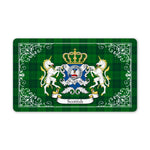 Doormat - Welcome Mat Scottish Erskine Hunting Clan Badge Tartan Door Mat, Plaid Doormat