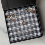 To My Beautiful Soulmate Necklace In Your Eyes I Have Found My Home Clan MacRae Dress Modern Tartan Crown Pendant Necklace