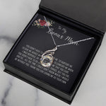 To My Bonus Mom Necklace, Thank You For Everything Mother's Day Gift For Mom, Mother's Day Phoenix Rising Necklace