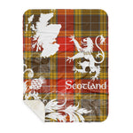 Sherpa Blanket - Tartan Blanket Thistle and Lion Scottish Clan Buchanan Old Set Weathered Plaid Blanket, plaid sherpa blanket queen,purple sherpa blanket,queen sherpa blanket,queen size sherpa blanket,red sherpa blanket,scottish tartan blankets,sherpa blanket,sherpa christmas blanket