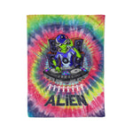Scotstee Shop - Scotstee Shop Blanket Alien Music DJ Tie Dye Hippie Fleece Blanket