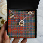 To My Beautiful Soulmate Necklace In Your Eyes I Have Found My Home Clan Cameron Of Lochiel Ancient Tartan Forever Love Necklace