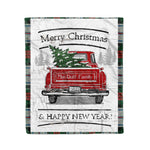 Tartan Blanket Vintage Red Truck with Christmas Tree Family Scottish Clan MacDuff Dress Modern plaid blanket, red plaid blanket, buffalo plaid blanket, green plaid blanket, plaid fleece blanket, blue plaid blanket, red tartan blanket, tartan plaid blanket, black and white plaid blanket, , christmas plaid blanket, orange plaid blanket, tartan plaid throw blanket, pink plaid blanket, brown plaid blanket, buffalo check blanket