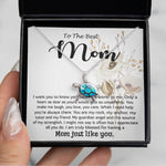Opal Turtle Necklace - Mom Necklace, Best Mother's Day Gift - To My Mom Best Necklace