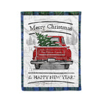Tartan Blanket Vintage Red Truck with Christmas Tree Family Scottish Clan MacLaren Ancient plaid blanket, red plaid blanket, buffalo plaid blanket, green plaid blanket, plaid fleece blanket, blue plaid blanket, red tartan blanket, tartan plaid blanket, black and white plaid blanket, , christmas plaid blanket, orange plaid blanket, tartan plaid throw blanket, pink plaid blanket, brown plaid blanket, buffalo check blanket