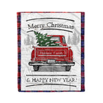 Tartan Blanket Vintage Red Truck with Christmas Tree Family Scottish Clan Haldane plaid blanket, red plaid blanket, buffalo plaid blanket, green plaid blanket, plaid fleece blanket, blue plaid blanket, red tartan blanket, tartan plaid blanket, black and white plaid blanket, , christmas plaid blanket, orange plaid blanket, tartan plaid throw blanket, pink plaid blanket, brown plaid blanket, buffalo check blanket