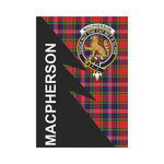 Scotstee Shop MacPherson Tartan Garden Flag - Flash Style