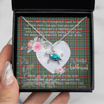 Sea Turtle Necklace Gift for My Beautiful Girlfriend Valentines Necklace Clan Bisset Pattern Tartan Blue Turtle Necklace, Valentine Necklace Gift for Girlfriend Clan Mitchell Ancient Tartan Sunflower Pendant Necklace, Scottish Tartan Jewelry, valentine necklace, necklace girlfriend, necklace for wife, cute necklaces for girlfriend, jewelry for girlfriend, to my soulmate necklace, to my future wife necklace