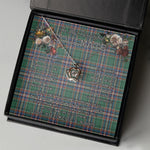 To My Beautiful Soulmate Necklace In Your Eyes I Have Found My Home Clan MacFarlane Hunting Tartan Crown Pendant Necklace