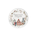 Scotstee Shop - First Christmas In Our New Home Ornament Personalize Name Family Rustic Cabin First Christmas New Home Ceramic Or Ceramic