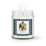 Soy Wax Candle - Buffalo Plaid Candle Campbell Argyll Ancient Family Crest Tartan Plaid Soy Wax Candle, oil candle, candle handmade, wax candle, soy wax, nature wax, natural soy wax, natural soy candles, natural candle