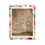 Scotstee Shop - Personalized Gift Letter To Husband I Love You The Most And Forever Fleece Blanket