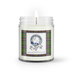 Soy Wax Candle - Buffalo Plaid Candle Clan Badge Cochrane Hunting Tartan Plaid Soy Wax Candle, oil candle, candle handmade, wax candle, soy wax, nature wax, natural soy wax, natural soy candles, natural candle