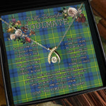 To My Beautiful Soulmate Necklace In Your Eyes I Have Found My Home Clan Marjoribanks Ancient Tartan Wishbone Dancing Necklace