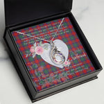 Rising Phoenix Necklace - Valentine Necklace Clan Fraser of Altyre Tartan Gift for Girlfriend, Gift for My Wife Rising Phoenix Necklace