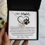 Love Dancing Necklace - Mom Necklace - To My Dog Mom - Love You Always And Forever - Mother's Day Gift