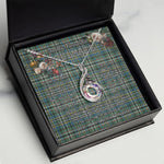 To My Beautiful Soulmate Necklace In Your Eyes I Have Found My Home Clan Scott Green Ancient Tartan Rising Phoenix Necklace