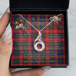 To My Beautiful Soulmate Necklace In Your Eyes I Have Found My Home Clan Riddell Tartan Rising Phoenix Necklace, valentine necklace, necklace girlfriend, necklace for wife, cute necklaces for girlfriend, jewelry for girlfriend, to my soulmate necklace, to my future wife necklace, heart necklace for girlfriend, tartan heart necklace, necklace jewelry, valentines day necklace, valentines necklace for her, valentines day necklace for her, valentine's day necklace for girlfriend,