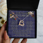To My Beautiful Soulmate Necklace In Your Eyes I Have Found My Home Clan Fleming Tartan Forever Love Necklace