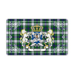 Doormat - Welcome Mat Scottish Forbes Dress Clan Badge Tartan Door Mat, Plaid Doormat