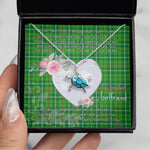 Sea Turtle Necklace Gift for My Beautiful Girlfriend Valentines Necklace Clan Galloway Hunting Tartan Blue Turtle Necklace, Valentine Necklace Gift for Girlfriend Clan Mitchell Ancient Tartan Sunflower Pendant Necklace, Scottish Tartan Jewelry, valentine necklace, necklace girlfriend, necklace for wife, cute necklaces for girlfriend, jewelry for girlfriend, to my soulmate necklace, to my future wife necklace