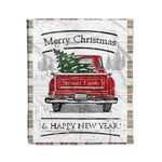 Tartan Blanket Vintage Red Truck with Christmas Tree Family Scottish Clan Stewart Dress Ancient plaid blanket, red plaid blanket, buffalo plaid blanket, green plaid blanket, plaid fleece blanket, blue plaid blanket, red tartan blanket, tartan plaid blanket, black and white plaid blanket, , christmas plaid blanket, orange plaid blanket, tartan plaid throw blanket, pink plaid blanket, brown plaid blanket, buffalo check blanket