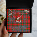To My Beautiful Soulmate Necklace In Your Eyes I Have Found My Home Clan Butter Tartan Forever Love Necklace