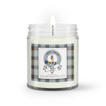 Soy Wax Candle - Buffalo Plaid Candle Clan Badge Bell Tartan Plaid Soy Wax Candle, oil candle, candle handmade, wax candle, soy wax, nature wax, natural soy wax, natural soy candles, natural candle