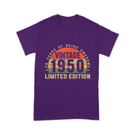 Vintage 1950 Limited Edition Outfit Retro 70th Birthday Gift Birthday Shirt - Scotstee Shop