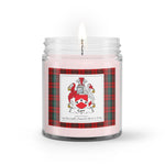 Soy Wax Candle - Buffalo Plaid Candle Carr Family Crest Tartan Plaid Soy Wax Candle, oil candle, candle handmade, wax candle, soy wax, nature wax, natural soy wax, natural soy candles, natural candle