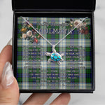 Sea Turtle Necklace To My Beautiful Soulmate Necklace In Your Eyes I Have Found My Home Clan Blackwatch Dress Modern Tartan Blue Turtle Necklace, Valentine Necklace Gift for Girlfriend Clan Mitchell Ancient Tartan Sunflower Pendant Necklace, Scottish Tartan Jewelry, valentine necklace, necklace girlfriend, necklace for wife, cute necklaces for girlfriend, jewelry for girlfriend, to my soulmate necklace, to my future wife necklace