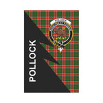 Scotstee Shop Pollock Tartan Garden Flag - Flash Style