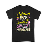Womens March 1976 Birthday Gifts March Girl Birthday Shirt 45th Birthday Shirt 45th birthday t shirt - Scotstee Shop