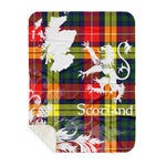 Sherpa Blanket - Tartan Blanket Thistle and Lion Scottish Clan Masterton Bcn Plaid Blanket, plaid sherpa blanket queen,purple sherpa blanket,queen sherpa blanket,queen size sherpa blanket,red sherpa blanket,scottish tartan blankets,sherpa blanket,sherpa christmas blanket