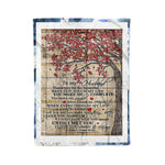 Scotstee Shop - Personalized Gift Letter To My Husband I love My Husband So Much Love Gifts Fleece Blanket