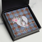 Rising Phoenix Necklace - Valentine Necklace Clan Anderson Modern Tartan Gift for Girlfriend, Gift for My Wife Rising Phoenix Necklace