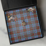 To My Beautiful Soulmate Necklace In Your Eyes I Have Found My Home Clan Anderson Modern Tartan Crown Pendant Necklace