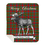 Scotstee Shop Plaid Tartan Blanket With Moose Clan Grant of Monymusk Plaid Blanket, plaid blanket australia,plaid blanket canada,plaid christmas blanket,plaid fleece sherpa blanket,plaid sherpa blanket canada,plaid sherpa blanket lipstick,plaid sherpa blanket pink,plaid sherpa blanket queen
