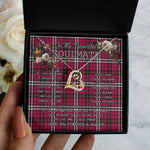 To My Beautiful Soulmate Necklace In Your Eyes I Have Found My Home Clan Little Tartan Forever Love Necklace