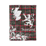Tartan Plaid Fleece Blanket Tartan Blanket Thistle and Lion Scottish Clan Cumming Hunting Modern Plaid Blanket, tartan blanket, plaid blanket, red plaid blanket, buffalo plaid blanket, green plaid blanket, plaid fleece blanket, blue plaid blanket, red tartan blanket, tartan plaid blanket, black and white plaid blanket, christmas plaid blanket, orange plaid blanket, tartan plaid throw blanket, pink plaid blanket, brown plaid blanket, buffalo check blanket