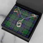 To My Beautiful Soulmate Necklace In Your Eyes I Have Found My Home Clan Monteith Tartan Rising Phoenix Necklace