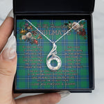 To My Beautiful Soulmate Necklace In Your Eyes I Have Found My Home Clan Irvine Ancient Tartan Rising Phoenix Necklace, valentine necklace, necklace girlfriend, necklace for wife, cute necklaces for girlfriend, jewelry for girlfriend, to my soulmate necklace, to my future wife necklace, heart necklace for girlfriend, tartan heart necklace, necklace jewelry, valentines day necklace, valentines necklace for her, valentines day necklace for her, valentine's day necklace for girlfriend,
